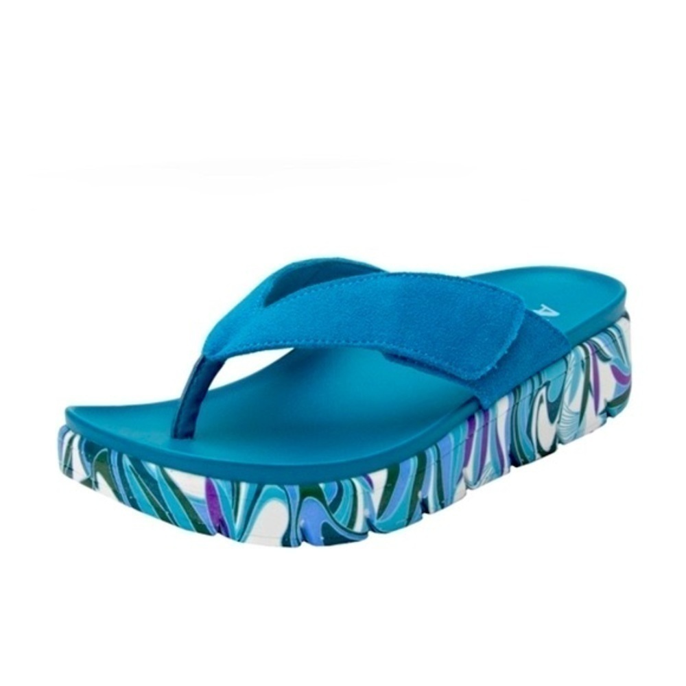 Alegria Astara I Got You Babe Teal Sandal
